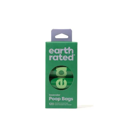 EARTH RATED Woreczki ECO lawendowe 8x15szt EARTH RATED Woreczki ECO lawendowe 8x15szt