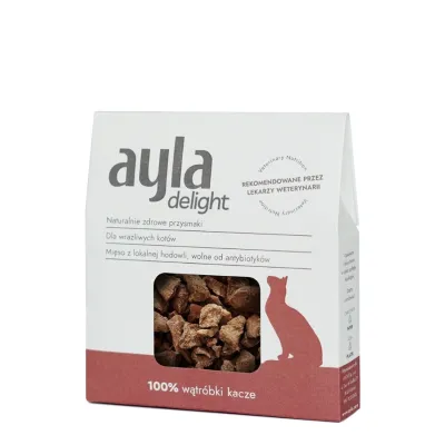 Ayla liofilizowane wątróbki kacze