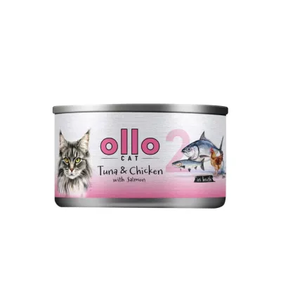 oLLo 02 Tuńczyk i kurczak z łososiem
