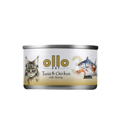 oLLo 03 Tuńczyk i kurczak z krewetkami