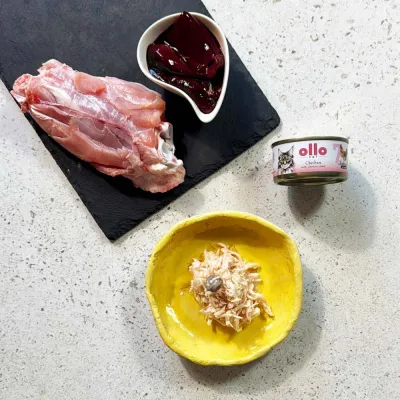 oLLo 07 Kurczak i serca kurze