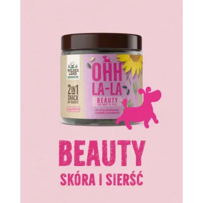 Wildes Land snack 2w1 BEAUTY - na skórę i sierść