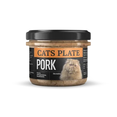 Cats Plate PORK - wieprzowina