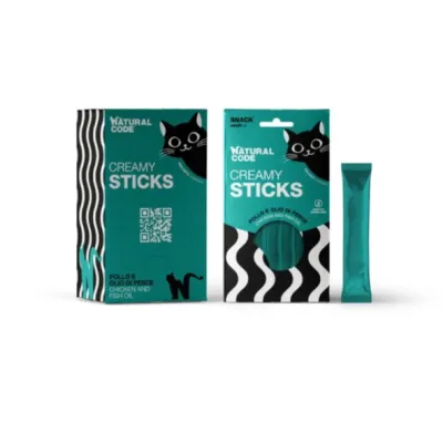 Natural Code przysmak kremowy KURCZAK i olej rybny