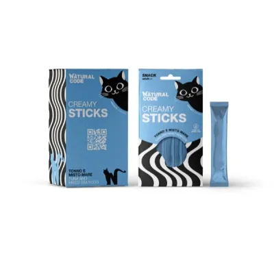 Natural Code przysmak kremowy TUŃCZYK i owoce morza