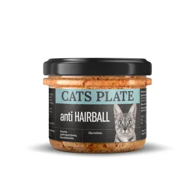 Cats Plate anti hairball