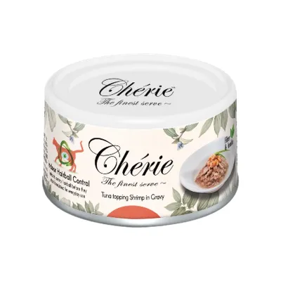 Cherie hairball TUŃCZYK z krewetkami w sosie