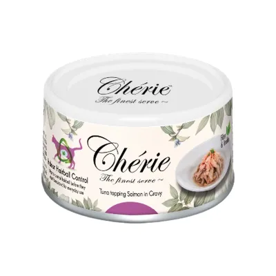 Cherie hairball TUŃCZYK z łososiem w sosie