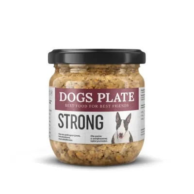 Dogs Plate strong