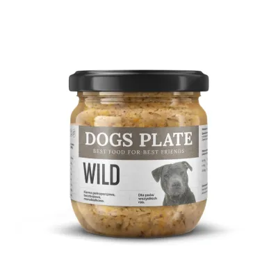 Dogs Plate WILD z dzika