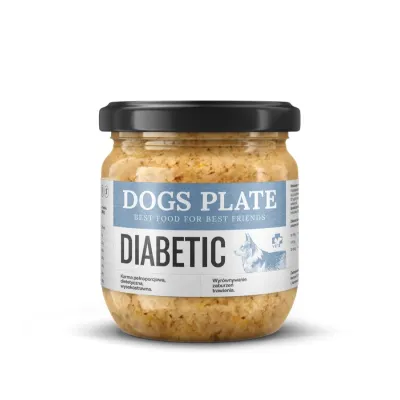 Dogs Plate VET Diabetic