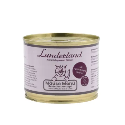 Lunderland menu MYSIE dla kotów