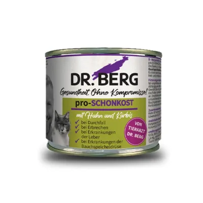 Dr Berg Pro-SCHONKOST dla kotów DRÓB - trzustka
