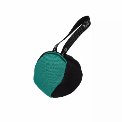Piłka z materiału ringowego 15cm z rączką