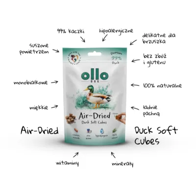 oLLo cubes przysmaki z kaczki