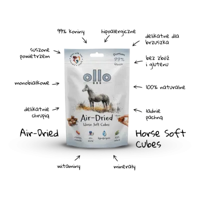 oLLo cubes przysmaki z koniny
