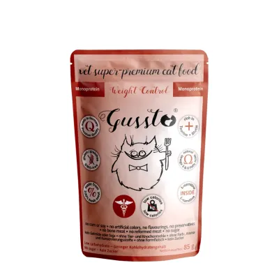 Gussto VET WEIGHT control - świeża KACZKA