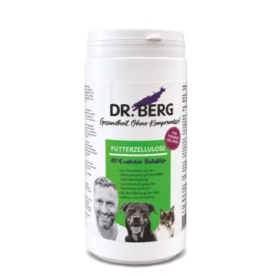 Dr Berg FUTTERZELLULOSE - celuloza paszowa w proszku dla psa