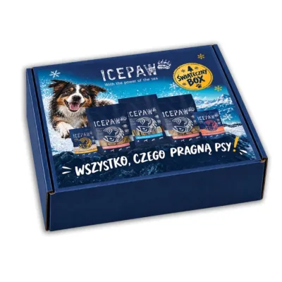 Icepaw christmas box - ŚWIĄTECZNY prezent dla psa