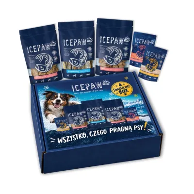 Icepaw christmas box - ŚWIĄTECZNY prezent dla psa